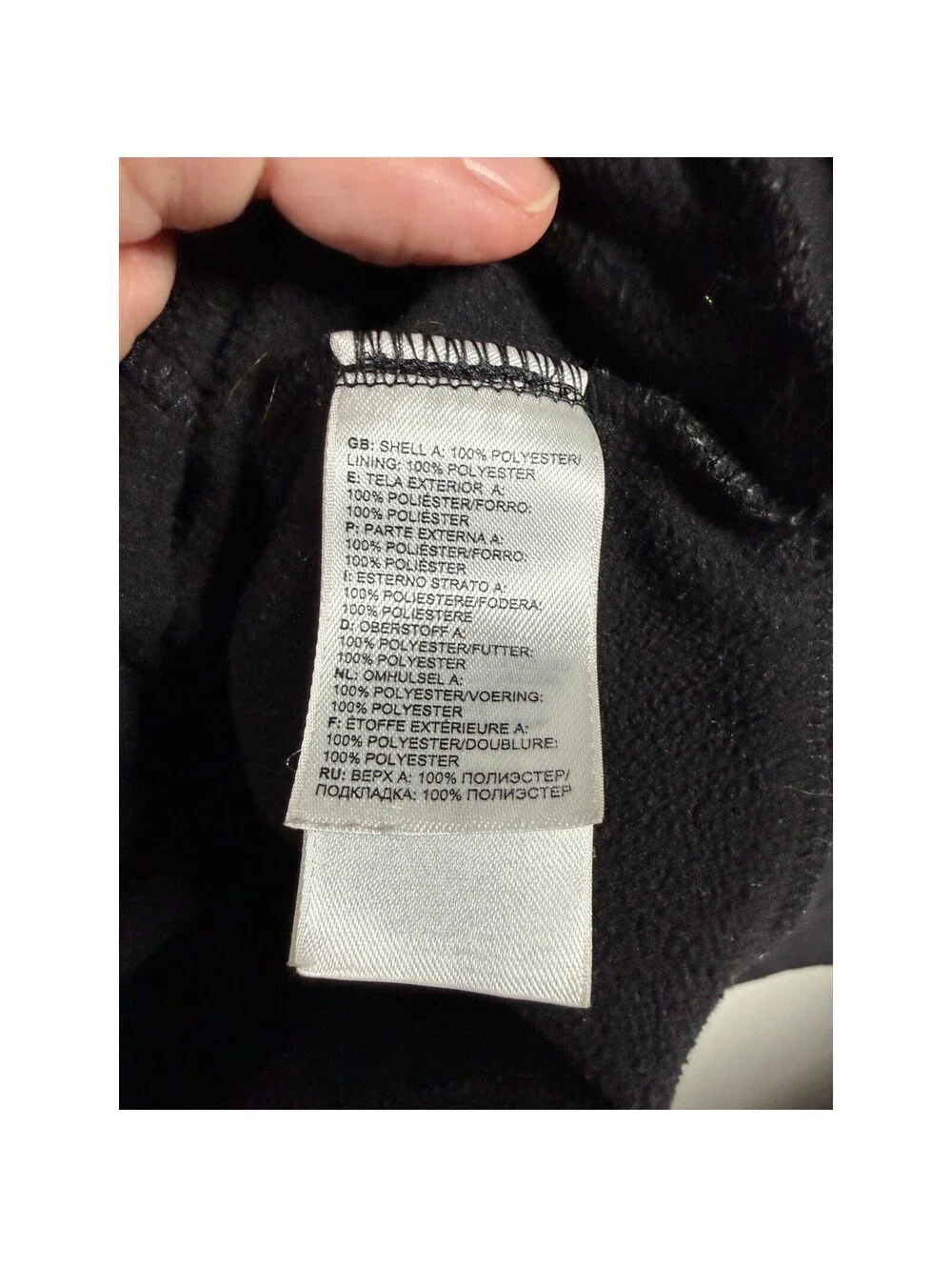 The North Face Mountain Athletics Hoodie Men XL Black Yellow Pullover Sweatshirt